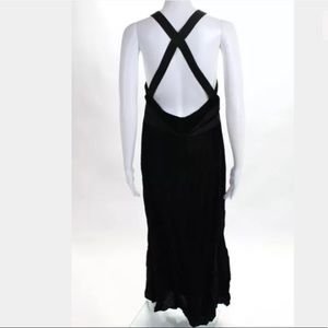 Theory elastic strap backless Maxi Dress